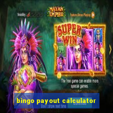 bingo payout calculator