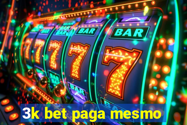 3k bet paga mesmo