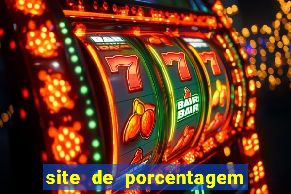 site de porcentagem de jogos slots