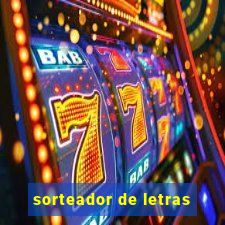 sorteador de letras