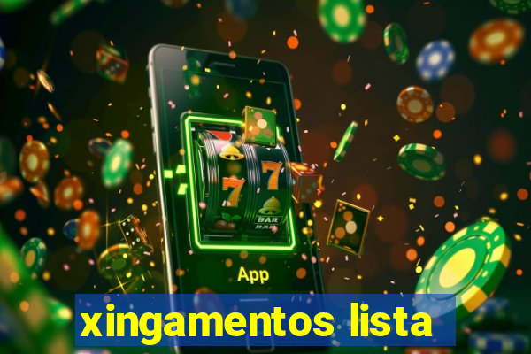 xingamentos lista