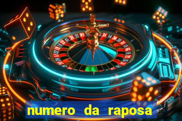 numero da raposa jogo do bicho