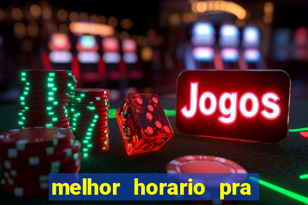 melhor horario pra jogar fortune rabbit