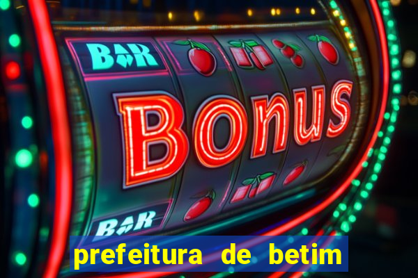 prefeitura de betim contracheque online