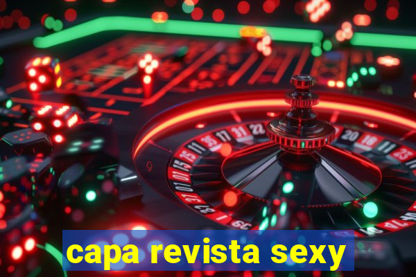 capa revista sexy