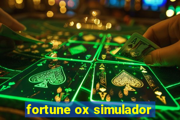 fortune ox simulador