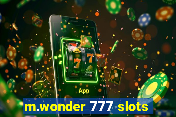 m.wonder 777 slots