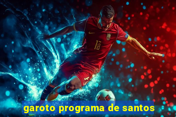 garoto programa de santos