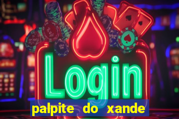 palpite do xande para hoje