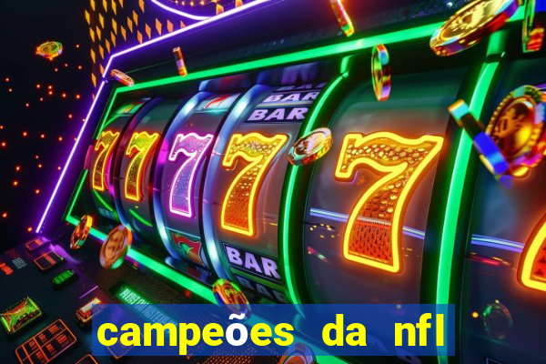 campeões da nfl desde 1920